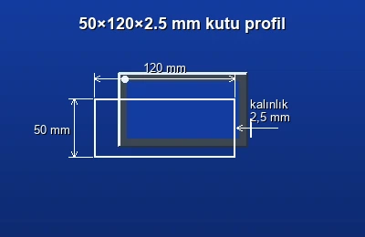 Dikdörtgen kutu profil fiyatları 2026
