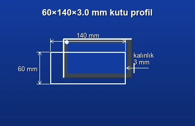 Dikdörtgen kutu profil fiyatları 2026