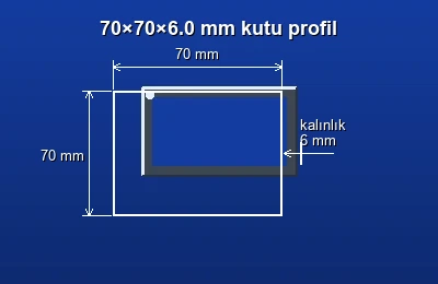 Dikdörtgen kutu profil fiyatları 2026