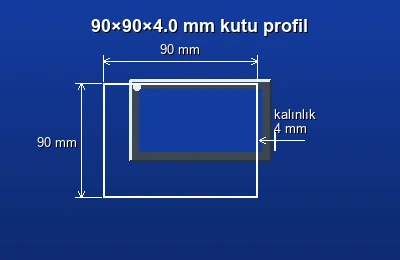 Dikdörtgen kutu profil fiyatları 2026